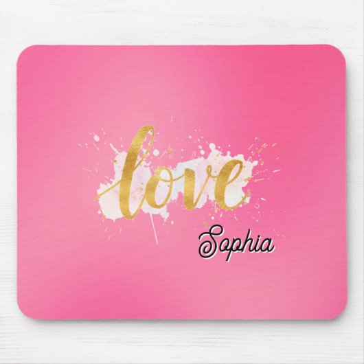 Tapis De Souris Amour (Devant)