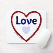 Tapis De Souris Amour (Avec souris)