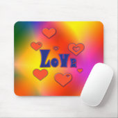 Tapis De Souris Amour (Avec souris)