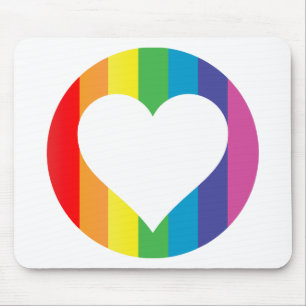 Tapis De Souris amour arc en ciel