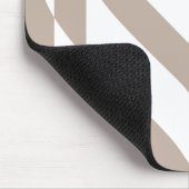 Tapis De Souris Amour blanc sur gris (Coin)