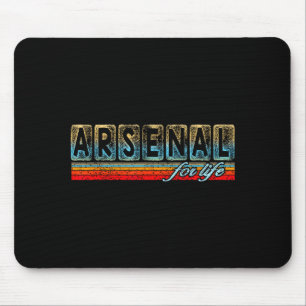 Tapis De Souris Amour Coeur Arsenal Nge Vintage Arsenal - Arsenal