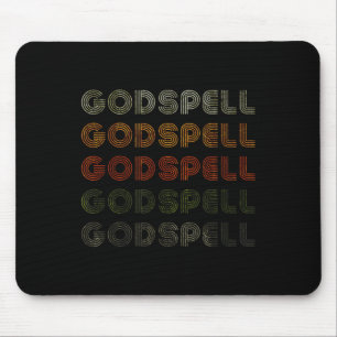 Tapis De Souris Amour Coeur Godspell Tee Grunge Style Vintage Noir