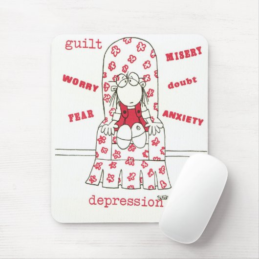 TAPIS DE SOURIS AMOUR D'ABIGAÏL (Avec souris)