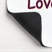 Tapis De Souris Amour dalmate (Coin)