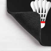 Tapis De Souris Amour de badminton (Coin)