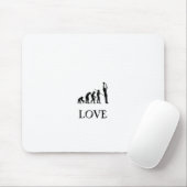 Tapis De Souris Amour de basket-ball (Avec souris)