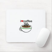 Tapis De Souris Amour de café (Avec souris)