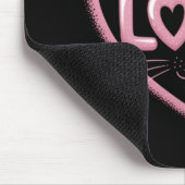 Tapis De Souris Amour de chat scintillant (Coin)