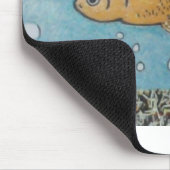 Tapis De Souris Amour de guppy (Coin)
