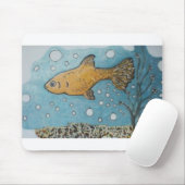 Tapis De Souris Amour de guppy (Avec souris)