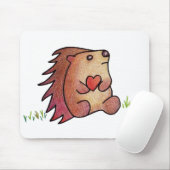 TAPIS DE SOURIS AMOUR DE HÉRISSON ! (Avec souris)