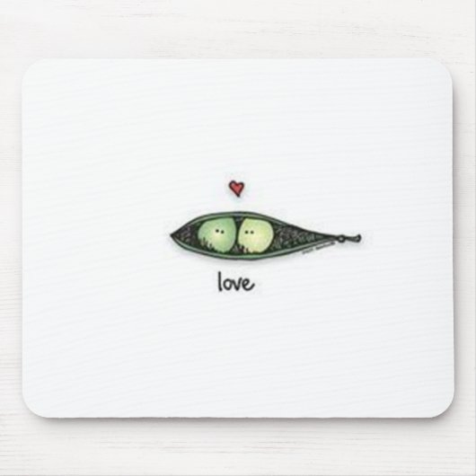 Tapis De Souris Amour de Peapod (Devant)