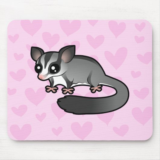 Tapis De Souris Amour de Phalanger à Sugar (Devant)