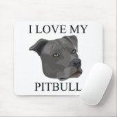 Tapis De Souris Amour de PITBULL ! (Avec souris)