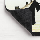 Tapis De Souris Amour de Schnauzer (Coin)