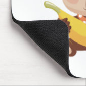 Tapis De Souris Amour de singe (Coin)
