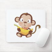 Tapis De Souris Amour de singe (Avec souris)