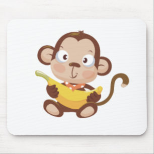 Tapis De Souris Amour de singe