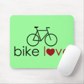 Tapis De Souris Amour de vélo (Avec souris)