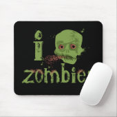 Tapis De Souris Amour de zombi (Avec souris)
