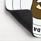 Tapis De Souris Amour du jour de la marmotte (Coin)