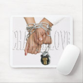 TAPIS DE SOURIS AMOUR ENCHAÎNÉ (Avec souris)