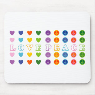 Tapis De Souris Amour et Paix (02)