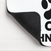 Tapis De Souris Amour et un Schnauzer géant (Coin)