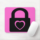 Tapis De Souris amour fermé. (Avec souris)