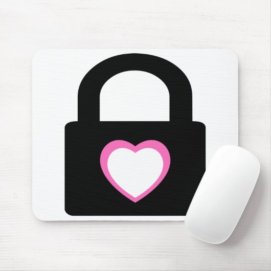 Tapis De Souris amour fermé. (Avec souris)
