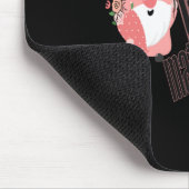 Tapis De Souris Amour Gnome Quel Gnome Avec Sticker Balloon Fleurs (Coin)