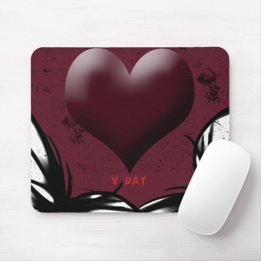 Tapis De Souris Amour gothique (Avec souris)
