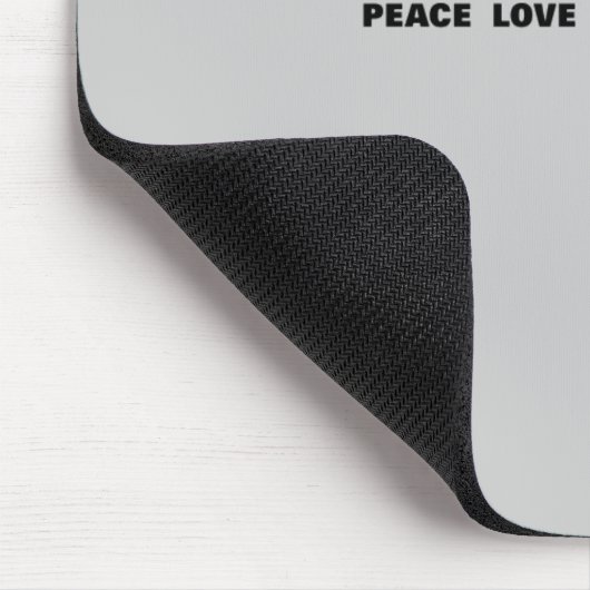 Tapis De Souris Amour Linux de paix (Coin)