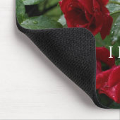 Tapis De Souris Amour Maman Roses trempés Personnalisé (Coin)
