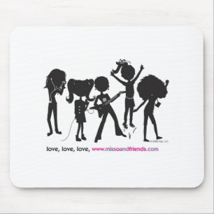 Tapis De Souris amour missoandfriends.com Mousepad