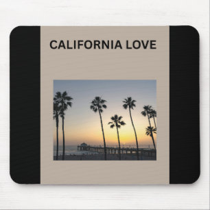 Tapis De Souris Amour pour la Californie ❤️