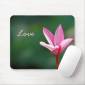 Tapis De Souris Amour rose Mousepad (Avec souris)