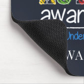 Tapis De Souris Amour sensibilisation sur l'autisme Comprendre le (Coin)