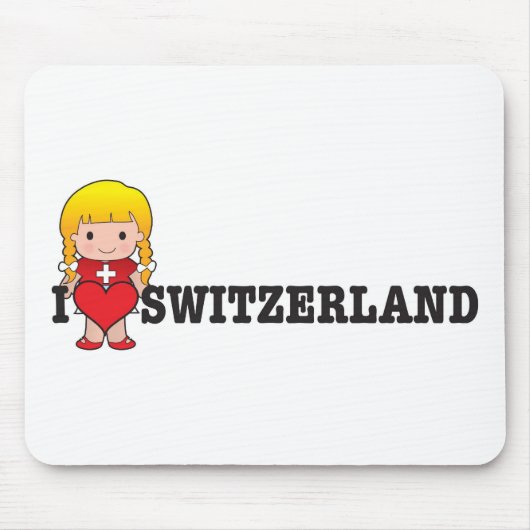 Tapis De Souris Amour Suisse (Devant)