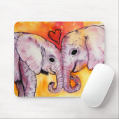 Tapis De Souris Amour vrai Mousepad (Avec souris)