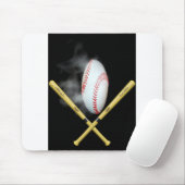 Tapis De Souris amoureux de baseball (Avec souris)