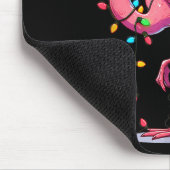 Tapis De Souris Amoureux de flamant rose de Noël Santa Xmas Femmes (Coin)