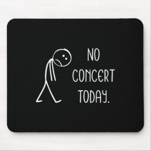 Tapis De Souris Amoureux de musique de concert de personnage de bâ