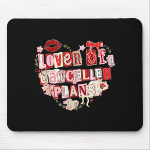 Tapis De Souris Amoureux de plans annulés conception drôle d'intro