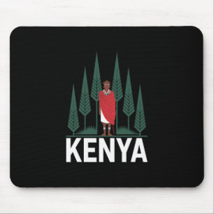 Tapis De Souris Amoureux de safari Vacances faune africaine drôle