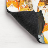Tapis De Souris Amoureux des chats Mousepad (Coin)