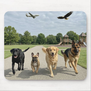 Tapis De Souris Amoureux des chiens