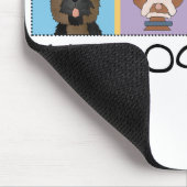 Tapis De Souris Amoureux des chiens de Li'l (Coin)