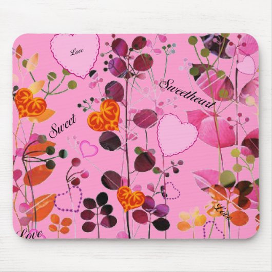 Tapis De Souris Amoureux Mini-Placemat/Mousepad (Devant)